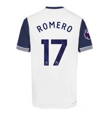 Tottenham Hotspur Cristian Romero #17 Hjemmebanetrøje 2024-25 Kort ærmer